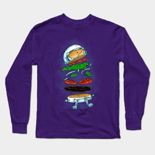 The Astronaut Burger Long Sleeve T-Shirt